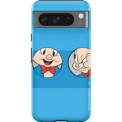 Looney Tunes Porky Pig Two Circles Google Pixel 8 Pro Impact Case